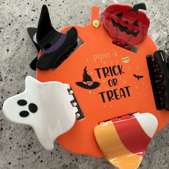Piper K Halloween Hair Clips Claw Clips Fun Hair Accessories🕷️Kids Adult NWT - Picture 3 of 5
